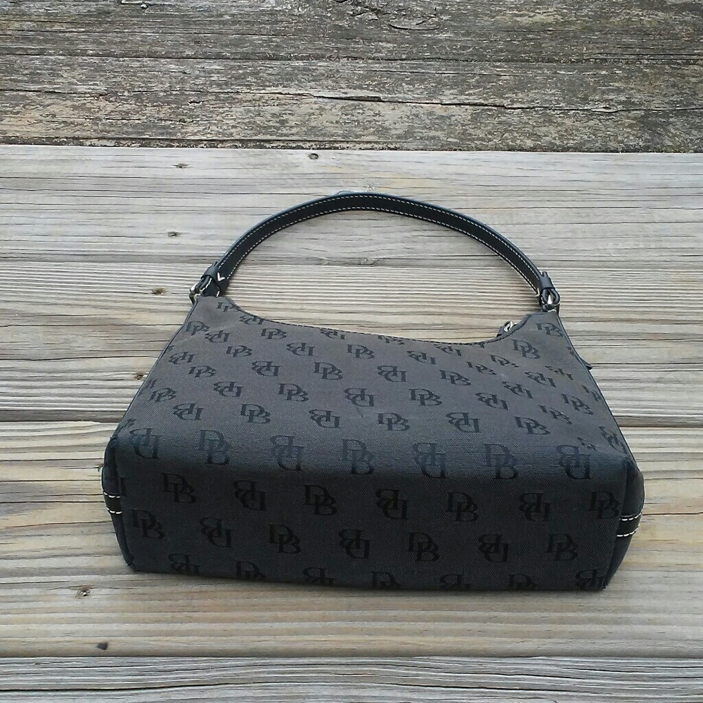 Dooney & Bourke Signature Purse, Dark gray - Picture 6 of 8